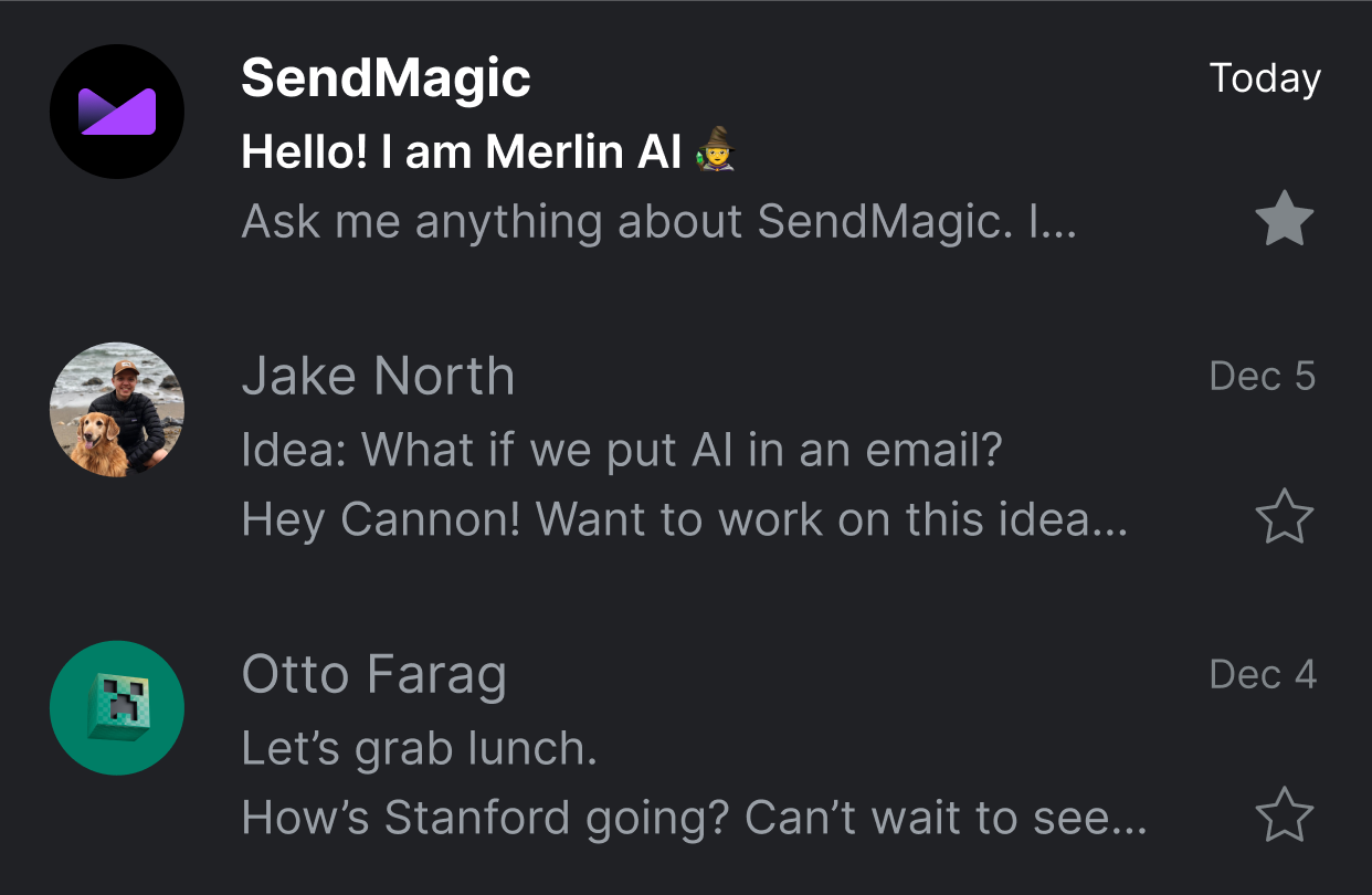 Demo of Send Magic Email